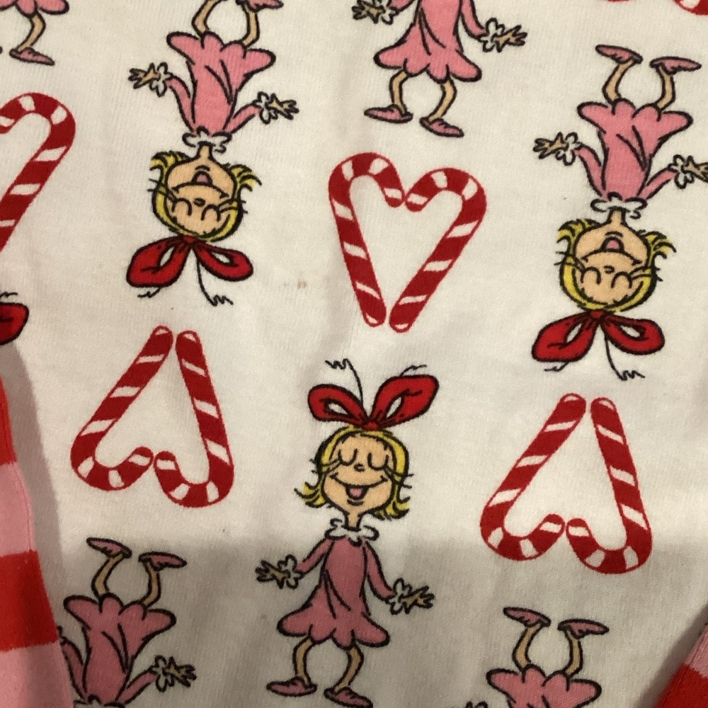 Hanna Andersson Red and Pink Kids Pajama Set - Picture 4 of 6